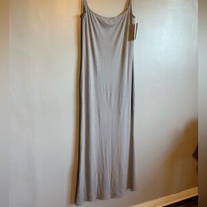 Wild Fable Light Gray Maxi Dress